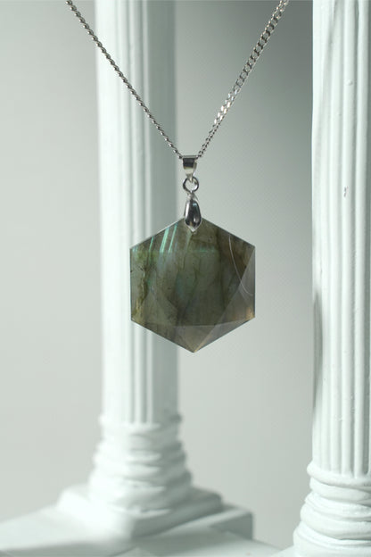 Designer-exclusive III Labradorite Necklace - Balance & Awaken