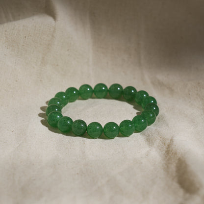 Green Fluorite Bracelet front view