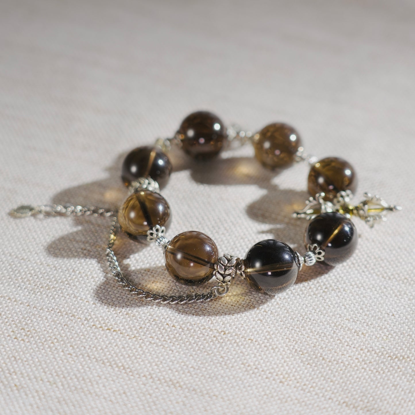 Healing Citrine Bracelet side view